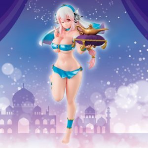 Super Sonico Figure Genie Of the Lamp FuRyu UK Super Sonico figures UK Super Sonico statues UK Super Sonico genie figure UK Animetal