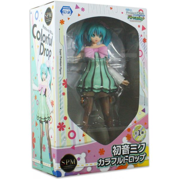 Vocaloid Hatsune Miku Figure Project Diva Arcade Cheerful Candy Colorful drop project diva arcade sega anime figures UK animetal