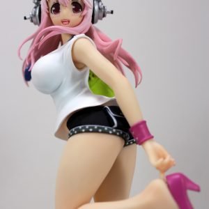 Super Sonico Figure Pink Heel Version Furyu UK Super Sonico anime figures UK animetal