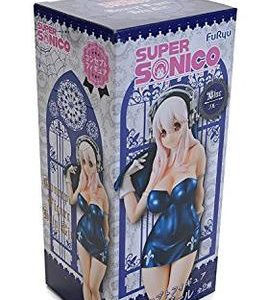 Super Sonico Figure Gothic Dress Version FuRyu UK anime figures UK animetal