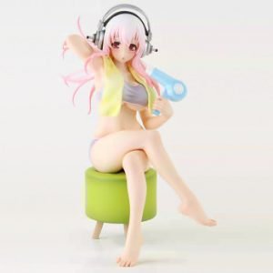 Super Sonico Figure Hair Dryer Version FuRyu UK Super Sonico anime figures UK animetal