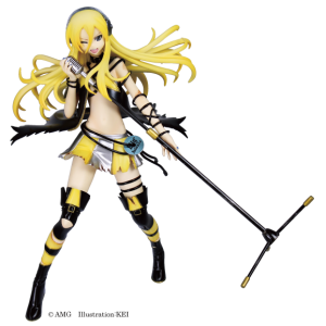 Vocaloid Lily Figure with microphone FuRyu UK Vocaloid figures vocaloid statues vocaloid anime figures UK animetal Vocaloid Lily FuRyu Figure UK Vocaloid