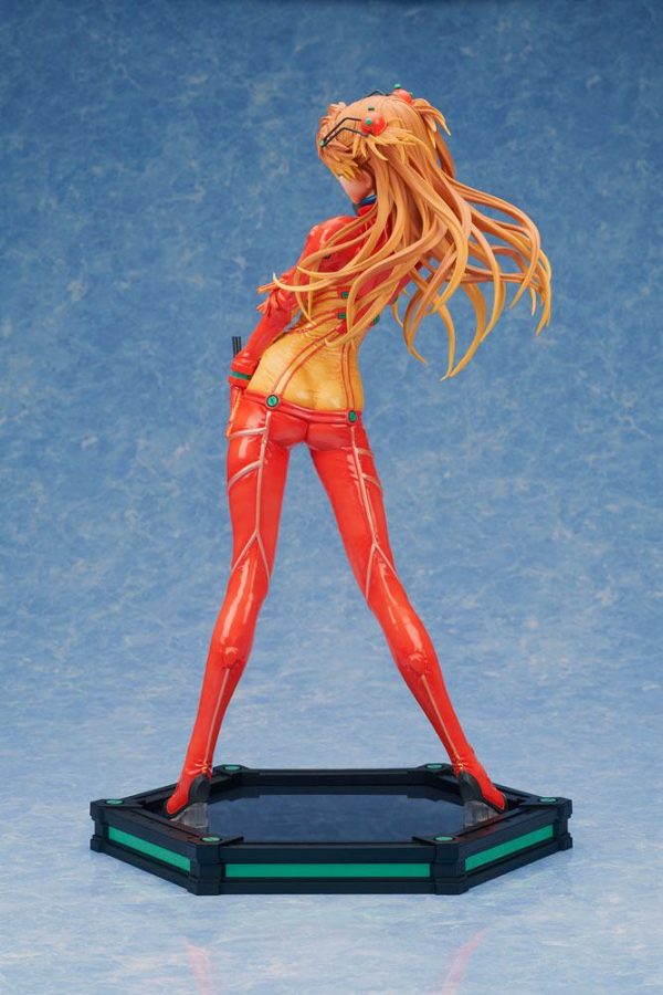 Evangelion Asuka Langley Figure 1/4 Scale Test Plugsuit Ver. Bellfine UK Evangelion 2.0 You Can (Not) Advance PVC Statue 1/4 Asuka Shikinami Langley Test Plugsuit Ver. 39 cm animetal