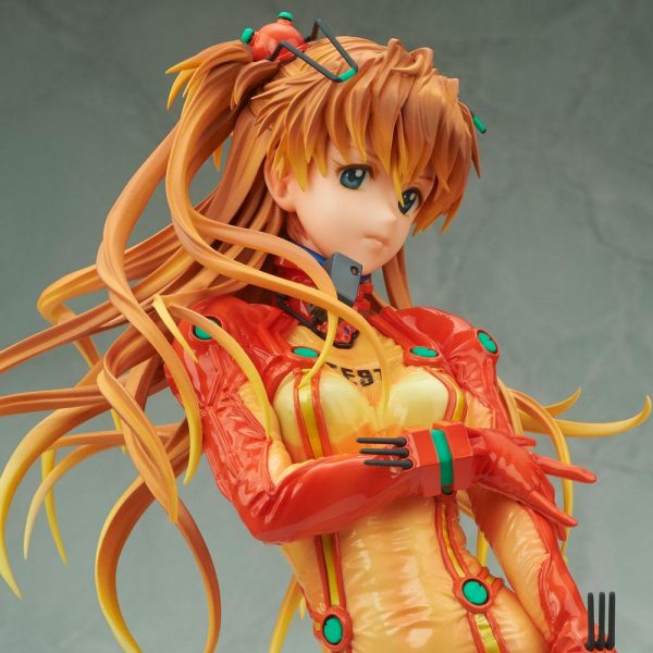 Evangelion Asuka Langley Figure 1/4 Scale Test Plugsuit Ver. Bellfine UK Evangelion 2.0 You Can (Not) Advance PVC Statue 1/4 Asuka Shikinami Langley Test Plugsuit Ver. 39 cm animetal