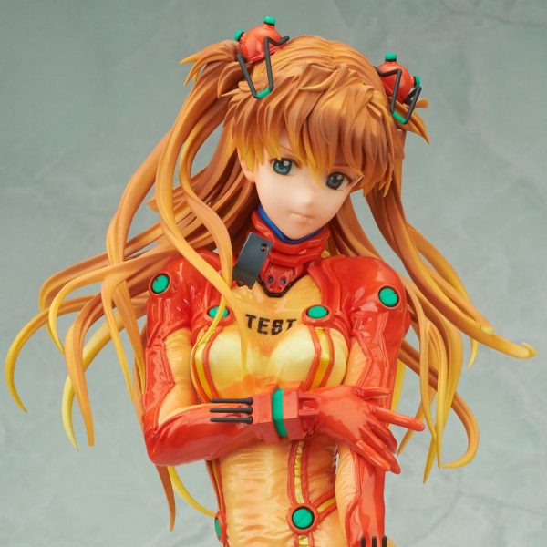 Evangelion Asuka Langley Figure 1/4 Scale Test Plugsuit Ver. Bellfine UK Evangelion 2.0 You Can (Not) Advance PVC Statue 1/4 Asuka Shikinami Langley Test Plugsuit Ver. 39 cm animetal