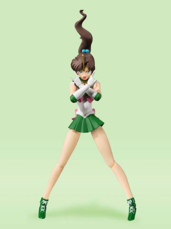 Figuarts Sailor Jupiter Sailor Moon Action Figure for sale online Bandai Tamashii Nations S.H 