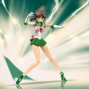 Sailor Moon Sailor Jupiter Figure S.H. Figuarts Animation Color Edition Bandai Tamashii Nations UK Sailor Jupiter Figure UK Sailor Moon Figures UK animetal