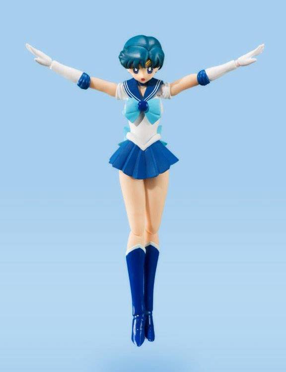 Figuarts Sailor Mercury Sailor Moon Action Figure for sale online Bandai Tamashii Nations S.H 