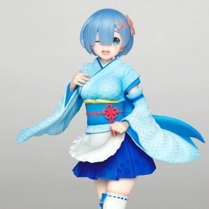 Re:Zero Rem PVC Statue Kimono Maid Ver. Taito UK Re:Zero anime figures UK re:zero anime statues UK re zero anime figures UK Animetal rezero merch UK