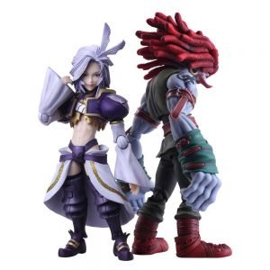 Final Fantasy IX Bring Arts Action Figures Kuja & Amarant Coral Square Enix UK Final Fantasy Figures UK Final Fantasy statues UK Animetal