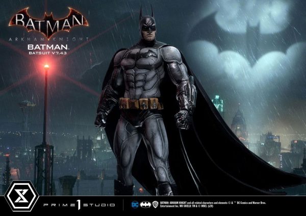 Batman Arkham Knight Statue Batman Batsuit v7.43 86cm 1/3 Scale prime 1 studio UK Batman statues UK prime 1 studio statues UK Animetal