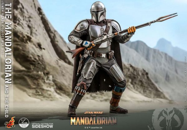 Star Wars The Mandalorian & The Child Action Figure 2-Pack 1/4 Scale Hot Toys UK star wars action figures UK mandalorian action figures UK Animetal