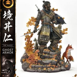 Ghost of Tsushima Statue 1/4 Jin Sakai Deluxe Bonus Version 58 cm Prime 1 Studio UK Ghost of Tsushima figures UK Ghost of Tsushima statues UK