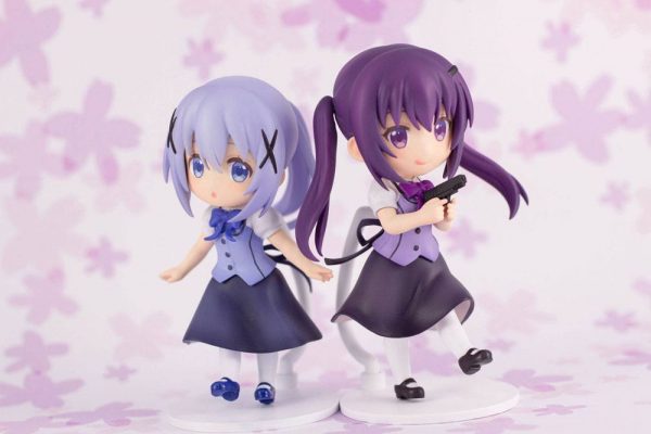 Is the Order a Rabbit Bloom PVC Statue Rize 6 cm Plum UK Is the Order a Rabbit figures UK Is the Order a Rabbit rize figurine UK Animetal