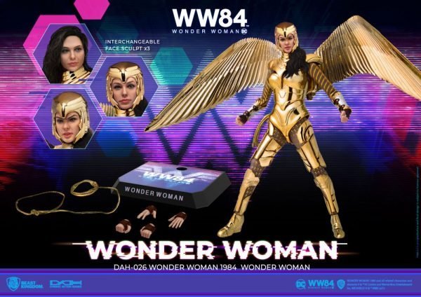 Wonder Woman 1984 Dynamic 8ction Heroes Action Figure 1/9 Wonder Woman Beast Kingdom Toys UK wonder woman statues UK Animetal