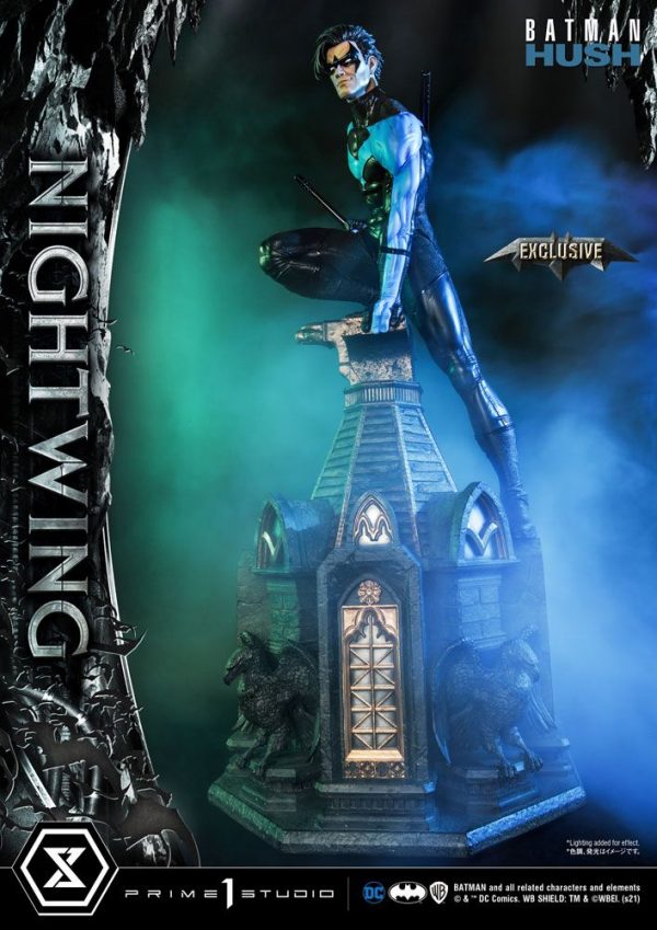 Batman Hush Statues Nightwing & Nightwing Exclusive Bonus 87 cm Assortment (3) Prime 1 Studio Batman Nightwing statues UK Animetal
