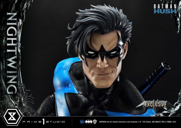 Batman Hush Statues Nightwing & Nightwing Exclusive Bonus 87 cm Assortment (3) Prime 1 Studio Batman Nightwing statues UK Animetal