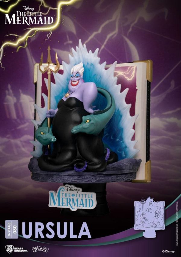 Disney Story Book Series D-Stage PVC Diorama Ursula 15 cm Beast Kingdom Toys UK disney figures UK disney ursula figure UK Animetal