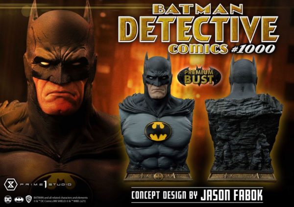 DC Comics Bust Batman Detective Comics #1000 Concept Design by Jason Fabok 26 cm Prime 1 Studio UK batman bust prime 1 studio UK Animetal
