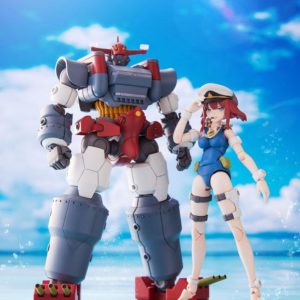 New Gattai Series Plastic Model Kits Robot Gattai Musashi & Nagisa Jinguji Good Smile Company UK gattai model kit UK Animetal