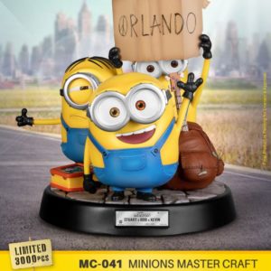 Minions Master Craft Statue Stuart & Bob & Kevin Beast Kingdom Toys UK minions stuart bob and kevin statue beast kingdom toys UK Animetal