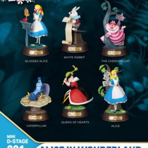 Alice in Wonderland Mini Diorama Stage Statues 6-pack Beast Kingdom Toys UK alice in wonderland mini diorama figure set UK Animetal
