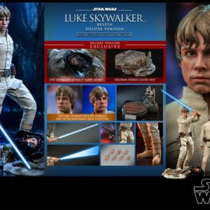 Star Wars Episode V Movie Masterpiece Action Figure 1/6 Luke Skywalker Bespin (Deluxe Version) Hot Toys UK star wars luke skywalker deluxe action figure UK Animetal