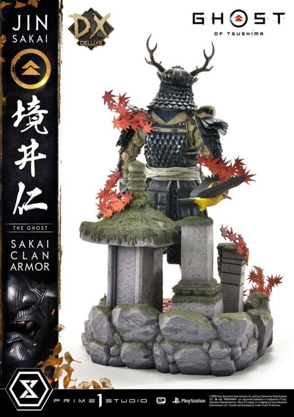 Ghost of Tsushima Statue 1/3 Sakai Clan Armor Deluxe Bonus Version Prime 1 Studio UK ghost of tsushima sakai clan armor deluxe statue prime 1 studio UK Animetal