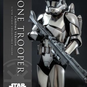 Star Wars Action Figure 1/6 Clone Trooper (Chrome Version) 2022 Convention Exclusive Hot Toys UK star wars clone trooper action figure hot toys UK Animetal