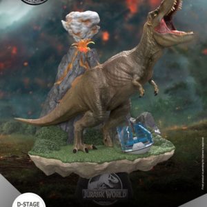 Jurassic World: Fallen Kingdom D-Stage PVC Diorama T-Rex Beast Kingdom Toys UK jurassic world t-rex diorama statue UK Animetal