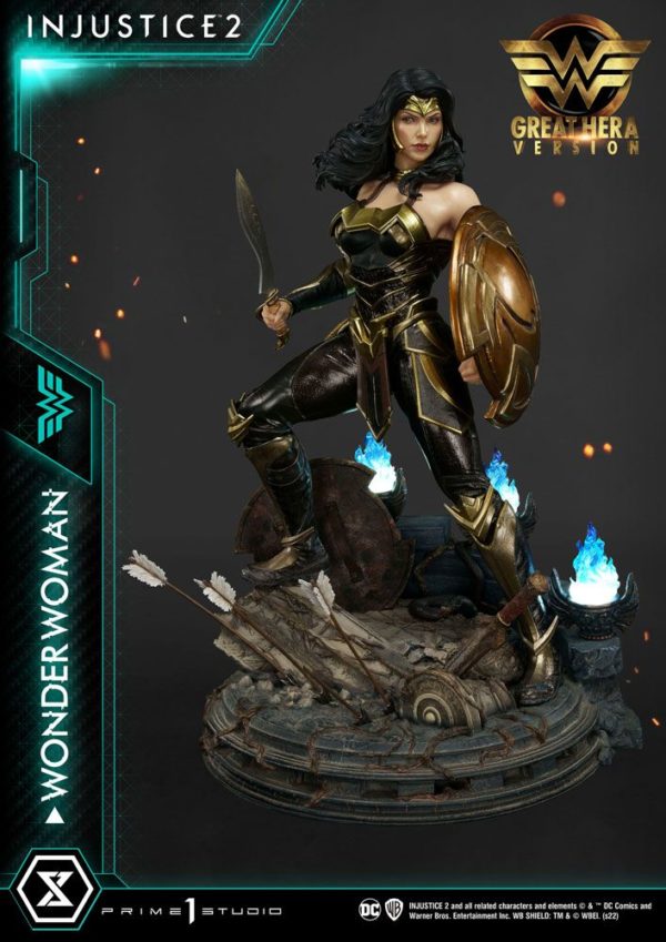 Injustice 2 Statue 1/4 Wonder Woman Great Hera Version Prime 1 Studio UK injustice 2 wonder woman scale statue prime 1 studio UK Animetal