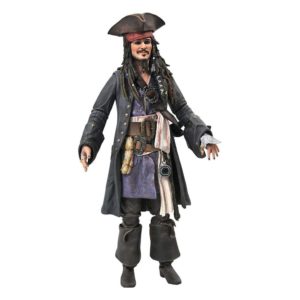 Pirates of the Caribbean Dead Men Tell No Tales Select Action figure Jack Sparrow Walgreens Exclusive Diamond Select UK Animetal