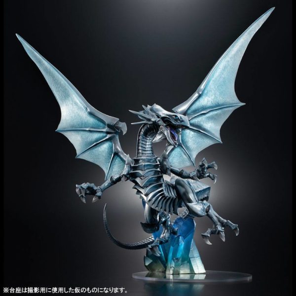 Yu-Gi-Oh! Duel Monsters Art Works Monsters PVC Statue Blue Eyes White Dragon Holographic Edition Megahouse UK Animetal
