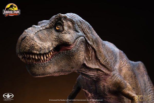 Jurassic Park Maquette 1/12 T-Rex Elite Creature Collectibles UK jurassic park t-rex scale statue UK Animetal