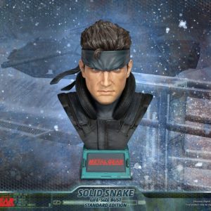 Metal Gear Solid Life-Size Bust 1/1 Solid Snake First 4 Figures UK metal gear solid life size bust snake first 4 figures UK Animetal