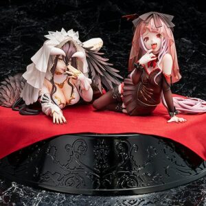 Overlord IV PVC Statues 1/7 Albedo & Shalltear: Bride Ver. Kadokawa UK overlord albedo and shalltear bride version figure set kadokawa UK Animetal