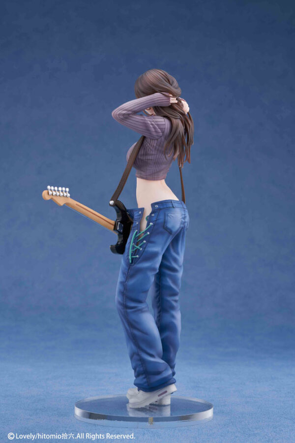 Original Character PVC 1/7 Guitar Girl Illustrated by Hitomio16 Deluxe Ver. Lovely UK original character guitar girl deluxe hentai figure UK Animetal