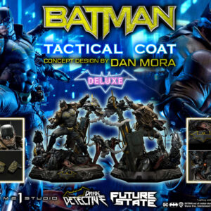 DC Comics Statue 1/4 Batman Dark Detective Tactical Coat Concept Design by Dan Mora Deluxe Bonus Version Prime 1 Studio UK Animetal