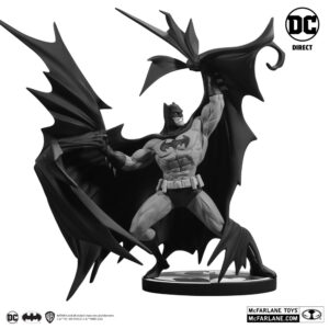 Batman Black & White Statue Batman by Denys Cowan DC Direct UK black and white batman statue dc direct UK Animetal