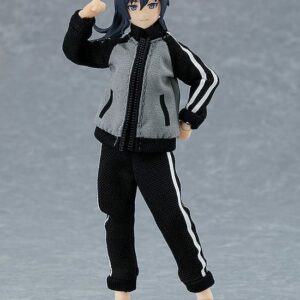 Original Character Figma Action Figure Female Body (Makoto) with Tracksuit + Tracksuit Skirt Outfit Max Factory UK Animetal