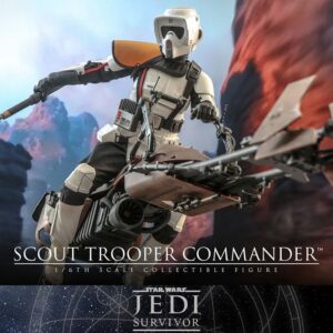 Star Wars: Jedi Survivor Videogame Masterpiece Action Figure 1/6 Scout Trooper Commander Hot Toys UK star wars jedi survivor scale scout trooper action figure UK Animetal