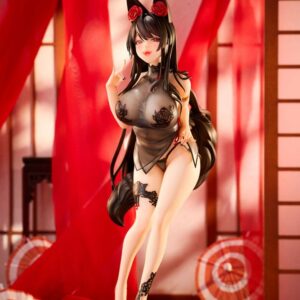 Original Character PVC Statue 1/6 Rose Fox Girl Blooming in Midwinter Illustrated by TACCO Maxcute UK original character rose fox girl scale hentai figure UK Animetal