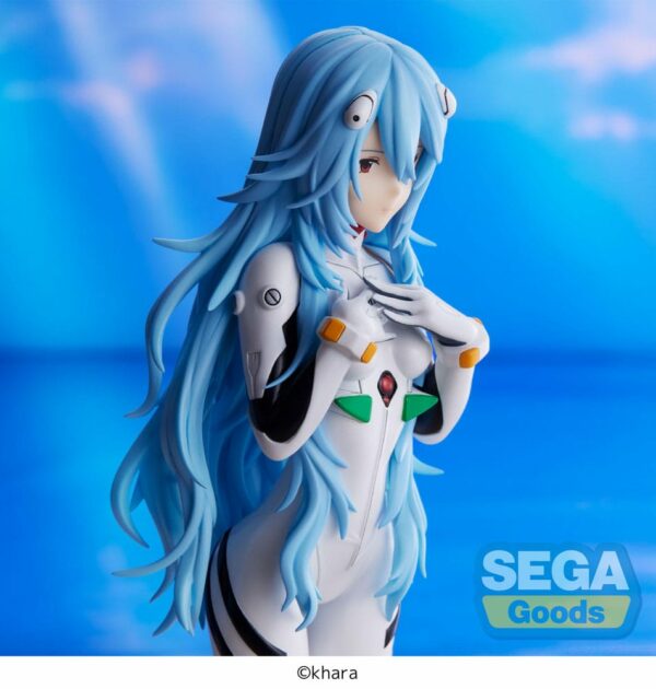 Evangelion: 3.0+1.0 Thrice Upon a Time SPM PVC Statue Rei Ayanami Long Hair Ver. (re-run) Sega UK evangelion rei ayanami long hair figure sega UK Animetal