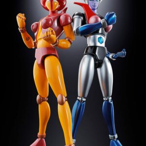 Mazinger Z Soul of Chogokin Diecast Action Figures GX-08R Aphrodai A vs GX-09R Minerva X Bandai Tamashii Nations UK Animetal