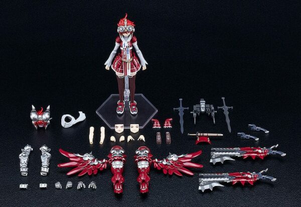 Godz Order Plastic Model Kit PLAMAX GO-03 Godwing Dragon Knight Ren Firedragon Max Factory Animetal model kits UK