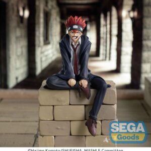 Mashle: Magic and Muscles PM Perching PVC Statue Dot Barrett Sega UK Animetal mashle dot barrett noodle stopper figure sega UK