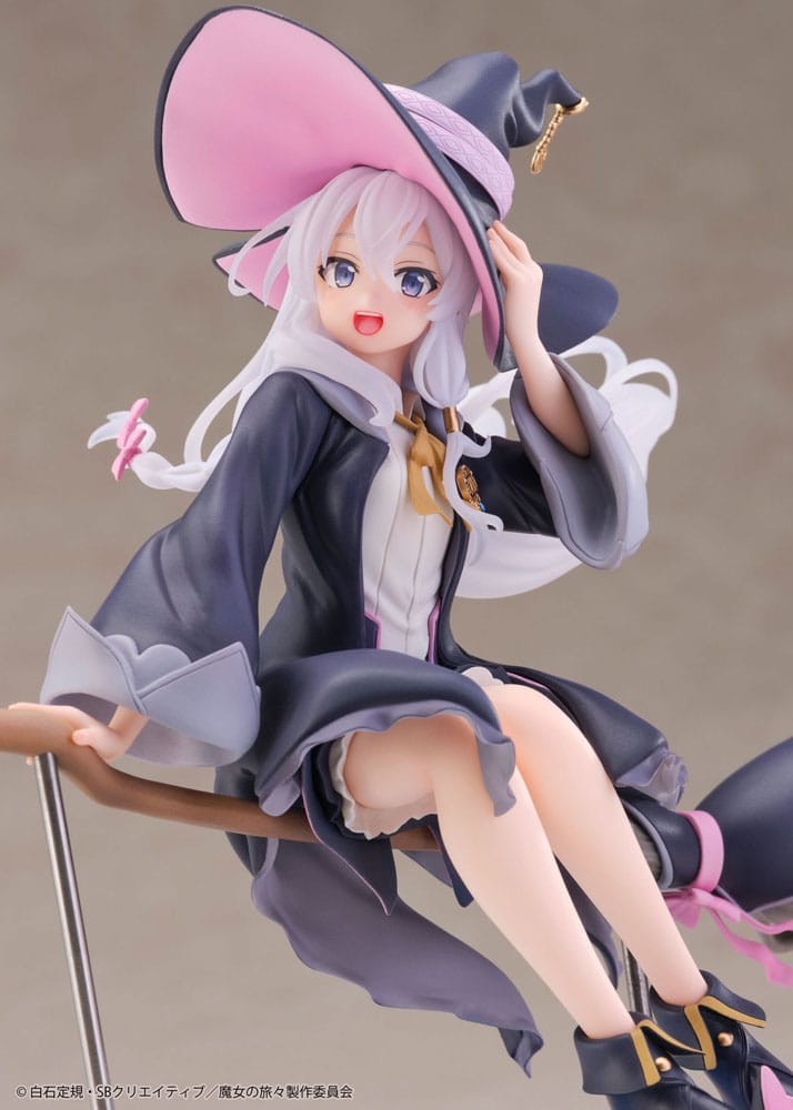 ♕Reine Éléna ˙̼̮⡱ 様★ Wandering Witch: The Journey of Elaina AMP+ PVC Statue